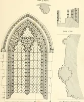 Picture 127 of 182 from An analysis of Gothick architecture : illustrated by a series of upwards of seven hundred examples of doorways, windows, etc., and accompanied with remarks on the several details of an ecclesiastical edifice (1849), leaf 164