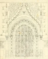 Picture 131 of 182 from An analysis of Gothick architecture : illustrated by a series of upwards of seven hundred examples of doorways, windows, etc., and accompanied with remarks on the several details of an ecclesiastical edifice (1849), leaf 172