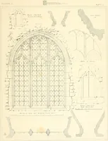 Picture 134 of 182 from An analysis of Gothick architecture : illustrated by a series of upwards of seven hundred examples of doorways, windows, etc., and accompanied with remarks on the several details of an ecclesiastical edifice (1849), leaf 178