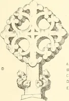 An illustration from An analysis of Gothick architecture : illustrated by a series of upwards of seven hundred examples of doorways, windows, etc., and accompanied with remarks on the several details of an ecclesiastical edifice (1849)