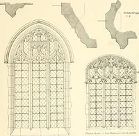 Picture 154 of 182 from An analysis of Gothick architecture : illustrated by a series of upwards of seven hundred examples of doorways, windows, etc., and accompanied with remarks on the several details of an ecclesiastical edifice (1849), leaf 202