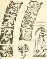 Picture 22 of 182 from An analysis of Gothick architecture : illustrated by a series of upwards of seven hundred examples of doorways, windows, etc., and accompanied with remarks on the several details of an ecclesiastical edifice (1849), leaf 28