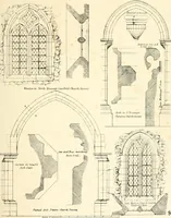 Picture 30 of 182 from An analysis of Gothick architecture : illustrated by a series of upwards of seven hundred examples of doorways, windows, etc., and accompanied with remarks on the several details of an ecclesiastical edifice (1849), leaf 40