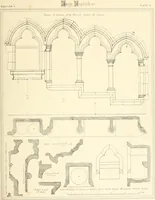 Picture 31 of 182 from An analysis of Gothick architecture : illustrated by a series of upwards of seven hundred examples of doorways, windows, etc., and accompanied with remarks on the several details of an ecclesiastical edifice (1849), leaf 42