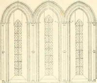 Picture 36 of 182 from An analysis of Gothick architecture : illustrated by a series of upwards of seven hundred examples of doorways, windows, etc., and accompanied with remarks on the several details of an ecclesiastical edifice (1849), leaf 52