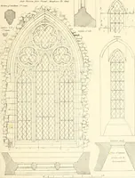 Picture 45 of 182 from An analysis of Gothick architecture : illustrated by a series of upwards of seven hundred examples of doorways, windows, etc., and accompanied with remarks on the several details of an ecclesiastical edifice (1849), leaf 56