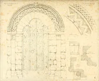 Picture 3 of 182 from An analysis of Gothick architecture : illustrated by a series of upwards of seven hundred examples of doorways, windows, etc., and accompanied with remarks on the several details of an ecclesiastical edifice (1849), leaf 8