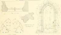 Picture 79 of 182 from An analysis of Gothick architecture : illustrated by a series of upwards of seven hundred examples of doorways, windows, etc., and accompanied with remarks on the several details of an ecclesiastical edifice (1849), leaf 90