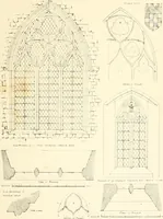 An illustration from An analysis of Gothick architecture : illustrated by a series of upwards of seven hundred examples of doorways, windows, etc., and accompanied with remarks on the several details of an ecclesiastical edifice (1849)