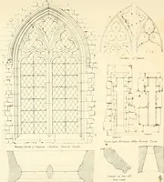 Picture 81 of 182 from An analysis of Gothick architecture : illustrated by a series of upwards of seven hundred examples of doorways, windows, etc., and accompanied with remarks on the several details of an ecclesiastical edifice (1849), leaf 94