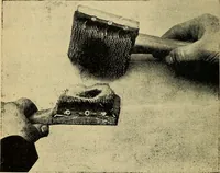 An illustration from The analysis & reproduction of textile fabrics : being a reasonable explanation of the necessary calculations and processes involved in analysing, effecting the required changes, and reproducing all the principal types of woven textures, from the raw materials to the finished cloth ; with an appendix upon "The cost of cloths." (1894)