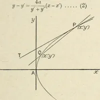 An illustration from Analytical geometry for beginners (1905)