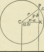 An illustration from Analytical geometry for beginners (1905)