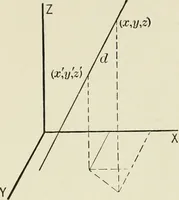 An illustration from Analytic geometry, for technical schools and colleges (1897)