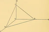 An illustration from Analytic geometry for colleges, universities, and technical schools (1892)