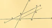 An illustration from Analytic geometry for colleges, universities, and technical schools (1892)