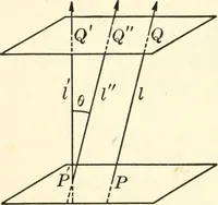 An illustration from Analytic geometry of space (1914)