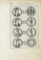 Picture 27 of 29 from Anastasis Childerici I. Francorum regis, siue, Thesaurus sepulchralis Tornaci Neruiorum effossus, & commentario illustratus (1655), leaf 310