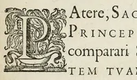 An illustration from Anastasis Childerici I. Francorum regis, siue, Thesaurus sepulchralis Tornaci Neruiorum effossus, & commentario illustratus (1655)