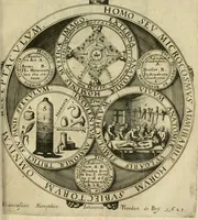 An illustration from Anatomiae amphitheatrvm effigie triplici, more et conditione varia, designatvm (1623)