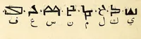 An illustration from Ancient alphabets and hieroglyphic characters explained : with an account of the Egyptian priests, their classes, initiation, and sacrifices (1806)