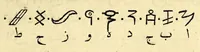An illustration from Ancient alphabets and hieroglyphic characters explained : with an account of the Egyptian priests, their classes, initiation, and sacrifices (1806)
