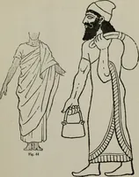 An illustration from Ancient Egyptian, Assyrian, and Persian costumes and decorations (1920)