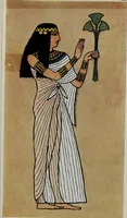 An illustration from Ancient Egyptian, Assyrian, and Persian costumes and decorations (1920)