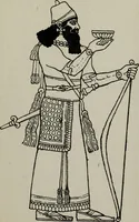 An illustration from Ancient Egyptian, Assyrian, and Persian costumes and decorations (1920)