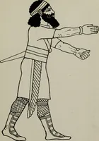 An illustration from Ancient Egyptian, Assyrian, and Persian costumes and decorations (1920)