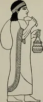 An illustration from Ancient Egyptian, Assyrian, and Persian costumes and decorations (1920)