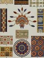 An illustration from Ancient Egyptian, Assyrian, and Persian costumes and decorations (1920)