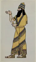 An illustration from Ancient Egyptian, Assyrian, and Persian costumes and decorations (1920)