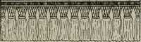 An illustration from Ancient Egyptian, Assyrian, and Persian costumes and decorations (1920)