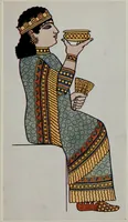 An illustration from Ancient Egyptian, Assyrian, and Persian costumes and decorations (1920)
