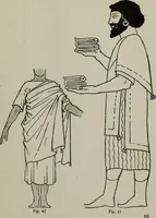 An illustration from Ancient Egyptian, Assyrian, and Persian costumes and decorations (1920)