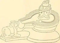 An illustration from Ancient faiths embodied in ancient names; or, An attempt to trace the religious belief, sacred rites, and holy emblems of certain nations (1873)