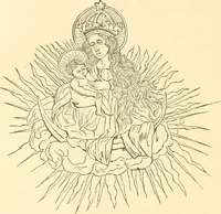 An illustration from Ancient faiths embodied in ancient names; or, An attempt to trace the religious belief, sacred rites, and holy emblems of certain nations (1873)