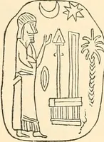 An illustration from Ancient faiths embodied in ancient names; or, An attempt to trace the religious belief, sacred rites, and holy emblems of certain nations (1873)