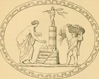 An illustration from Ancient faiths embodied in ancient names; or, An attempt to trace the religious belief, sacred rites, and holy emblems of certain nations (1868)