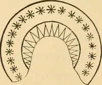 An illustration from Ancient faiths embodied in ancient names; or, An attempt to trace the religious belief, sacred rites, and holy emblems of certain nations (1868)