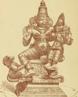 An illustration from Ancient faiths embodied in ancient names: or, An attempt to trace the religious belief, sacred rites, and holy emblems of certain nations, by an interpretation of the names given to children by priestly authority, or assumed by prophets, kings, and hierarchs (1872)