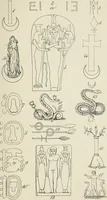 An illustration from Ancient faiths embodied in ancient names: or, An attempt to trace the religious belief, sacred rites, and holy emblems of certain nations, by an interpretation of the names given to children by priestly authority, or assumed by prophets, kings, and hierarchs (1872)