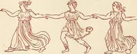 An illustration from Ancient Greek female costume : illustrated by one hundred and twelve plates and numerous smaller illustrations ; with descriptive letterpress and descriptive passages from the works of Homer, Hesiod, Herodotus, Aeschylus, Euripides, Aristophanes, Theocritus, Xenophon, Lucian, and other Greek authors (1882)