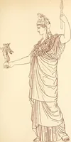Picture 97 of 176 from Ancient Greek female costume : illustrated by one hundred and twelve plates and numerous smaller illustrations ; with descriptive letterpress and descriptive passages from the works of Homer, Hesiod, Herodotus, Aeschylus, Euripides, Aristophanes, Theocritus, Xenophon, Lucian, and other Greek authors (1882), leaf 210