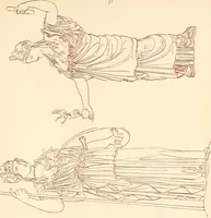 Picture 110 of 176 from Ancient Greek female costume : illustrated by one hundred and twelve plates and numerous smaller illustrations ; with descriptive letterpress and descriptive passages from the works of Homer, Hesiod, Herodotus, Aeschylus, Euripides, Aristophanes, Theocritus, Xenophon, Lucian, and other Greek authors (1882), leaf 232