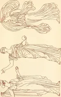 An illustration from Ancient Greek female costume : illustrated by one hundred and twelve plates and numerous smaller illustrations ; with descriptive letterpress and descriptive passages from the works of Homer, Hesiod, Herodotus, Aeschylus, Euripides, Aristophanes, Theocritus, Xenophon, Lucian, and other Greek authors (1882)
