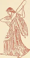 Picture 18 of 176 from Ancient Greek female costume : illustrated by one hundred and twelve plates and numerous smaller illustrations ; with descriptive letterpress and descriptive passages from the works of Homer, Hesiod, Herodotus, Aeschylus, Euripides, Aristophanes, Theocritus, Xenophon, Lucian, and other Greek authors (1882), leaf 45