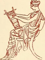 Picture 21 of 176 from Ancient Greek female costume : illustrated by one hundred and twelve plates and numerous smaller illustrations ; with descriptive letterpress and descriptive passages from the works of Homer, Hesiod, Herodotus, Aeschylus, Euripides, Aristophanes, Theocritus, Xenophon, Lucian, and other Greek authors (1882), leaf 52