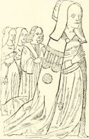 An illustration from The ancient sepulchral effigies and monumental and memorial sculpture of Devon (1877)